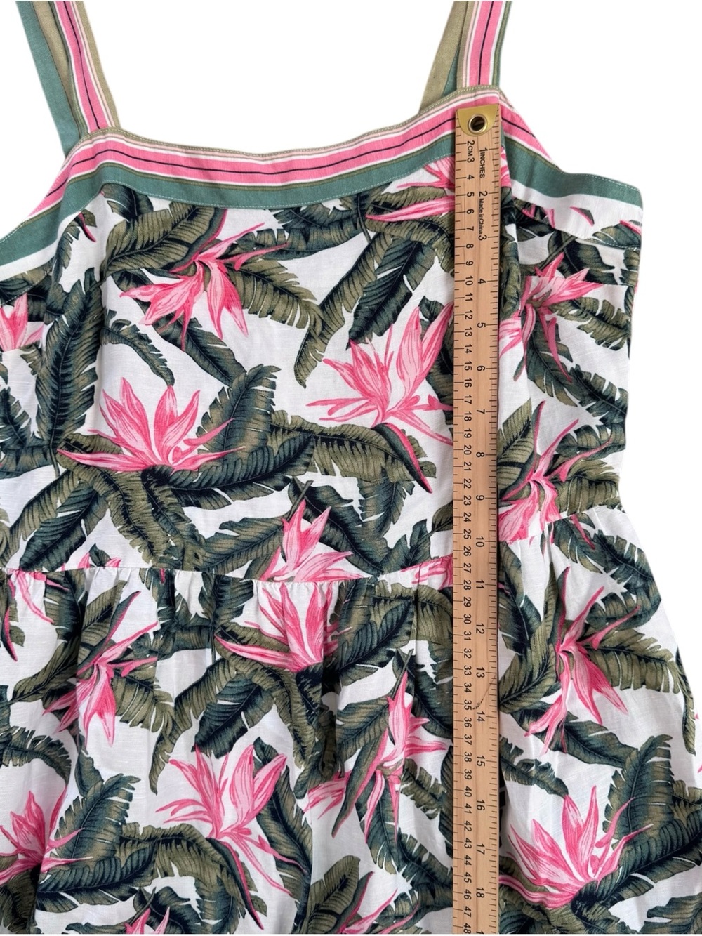 NWT! LOFT Multicolor Floral Linen Blend Maxi Dress 10 - Picture 9 of 12